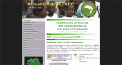 Desktop Screenshot of actufape.org